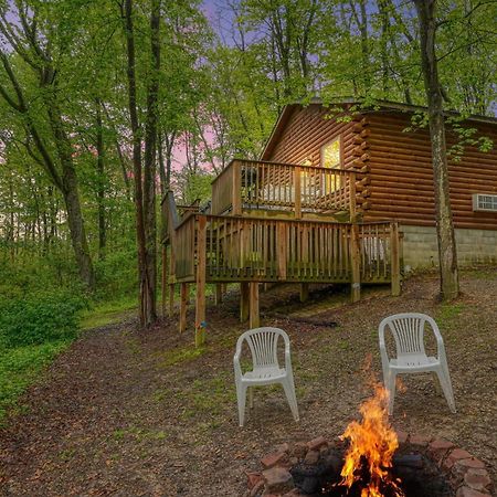 Blue Rose Cabins - Pine Ridge Cabin Logan Exteriér fotografie